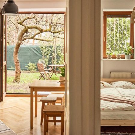 Ferienwohnung Stary Mokotow, Z Ogrodkiem Warschau Exterior foto