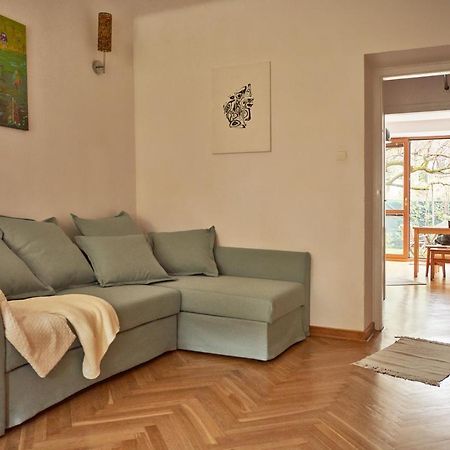 Ferienwohnung Stary Mokotow, Z Ogrodkiem Warschau Exterior foto