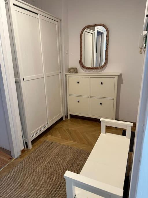 Ferienwohnung Stary Mokotow, Z Ogrodkiem Warschau Exterior foto