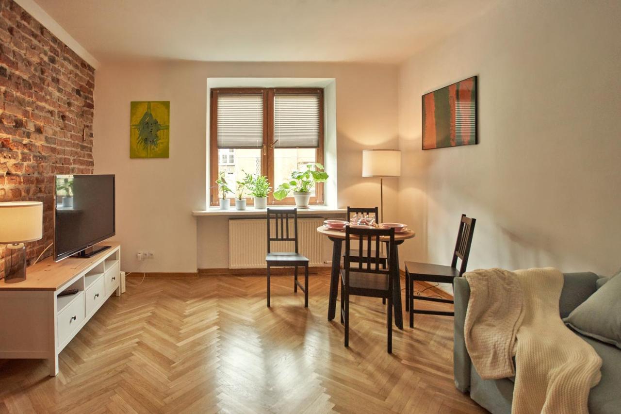Ferienwohnung Stary Mokotow, Z Ogrodkiem Warschau Exterior foto